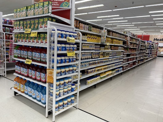 64ft Of Madix Gondola Shelving