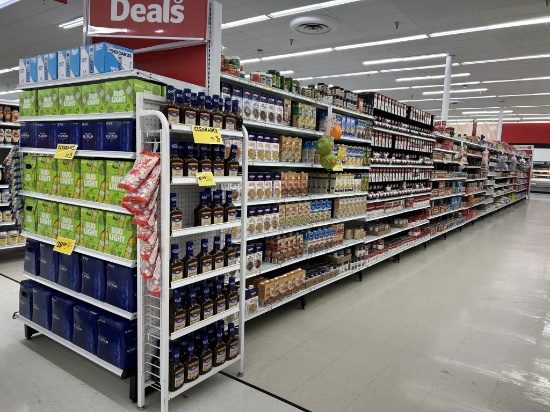 64ft Of Madix Gondola Shelving