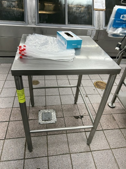2ft Stainless Steel Table