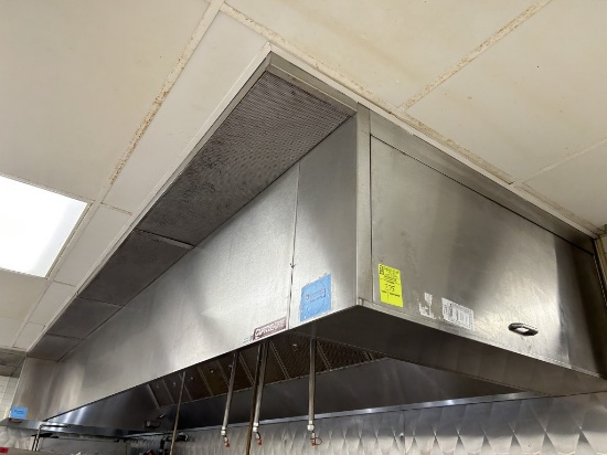 CaptiveAir 196" x 53" Kitchen Exhaust Hood