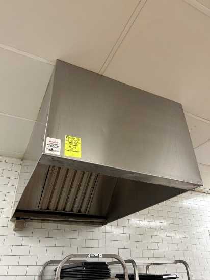 Kitchen Exhaust Hood no roof top vent
