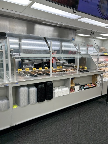 2022 Hill Phoenix 8ft Hot Food Buffet