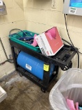 Plastic Utility Cart with waterboy UCWB14