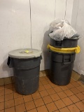 Group of Trash Cans