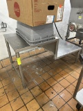2 Tier Stainless Steel Table