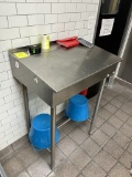 Stainless Steel Receiving Desk