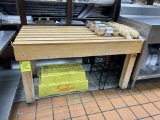 4ft Portable Wooden Tables