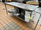 6ft Stainless Steel Table