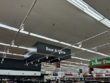 Track Lighting Over Beer Dept