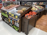 6ft Slanted Produce Tables