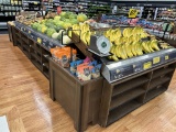 6ft Slanted Produce Tables