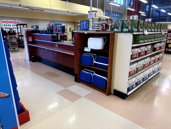 Customer Service Station with Checklane