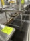 7ft Stainless Steel Table W/ Backsplash