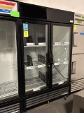 True Natural Refrigerant Glass Door Cooler