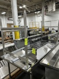 7ft Stainless Steel Table W/ Backsplash