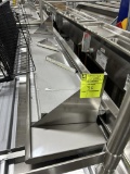 6ft And 4ft Stainless Steel Wall Shelf
