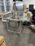 Advance Tabco Stainless Steel Single Basin Sink W/ Sprayer