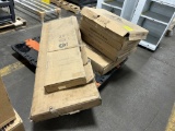 Pallet Of New Assorted Stainless Wall Shelves
