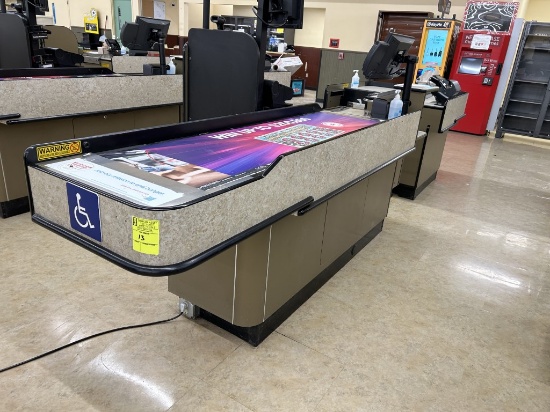 REYNOLDS UL-2 DUAL-BELT CHECKSTAND (NO POINT OF SALES