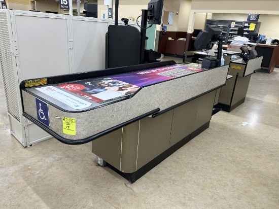 REYNOLDS UL-2 DUAL-BELT CHECKSTAND (NO POINT OF SALES