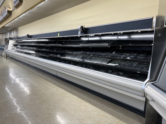 44FT RUN OF HUSSMANN MULTIDECK MEAT CASES