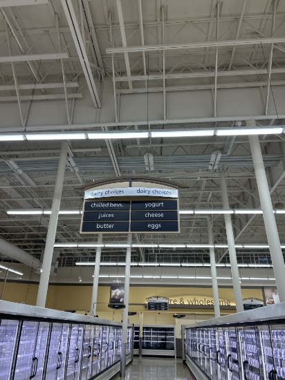 ALL AISLE MARKERS IN STORE
