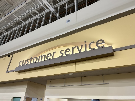 CUSTOMER SERVICE SIGNAGE