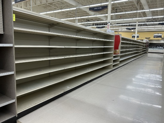 79FT OF MADIX GONDOLA SHELVING