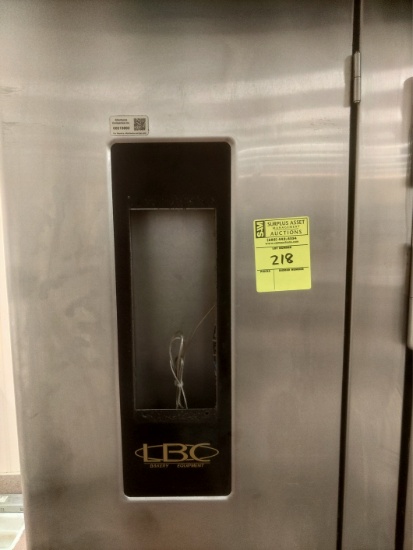 PARTS REMOVED! SEE DESCRIPTION! 2010 LBC LRO-2G-HE NATURAL GAS DOUBLE RACK OVEN