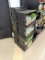 GROUP OF WOOD CRATES