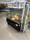 GLASS AND WOOD PASTRY CASE