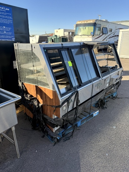 2018 HUSSMANN STRAIGHT GLASS MEAT CASE