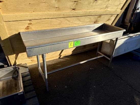 STAINLESS RUN OFF TABLE