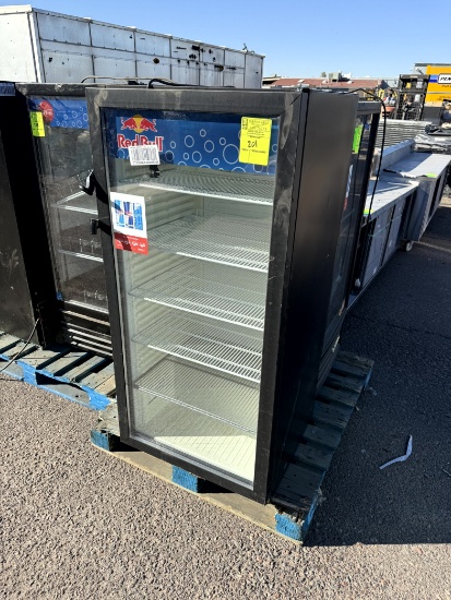 UNMARKED GLASS DOOR COOLER