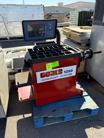 COATS 1250 WHEEL BALANCER
