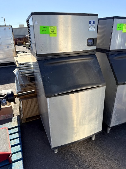 MANITOWOC ICE MAKER WITH BIN