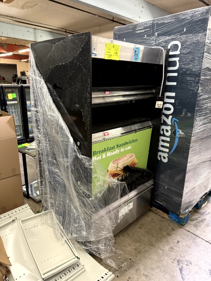 DAMAGED RPI HOT FOOD DISPLAY