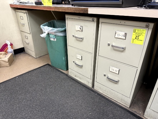 TWO DRAWER FILE CABINET