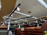 TRACK LIGHT IN WINE AISLE