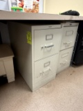 TWO DRAWER FILE CABINET