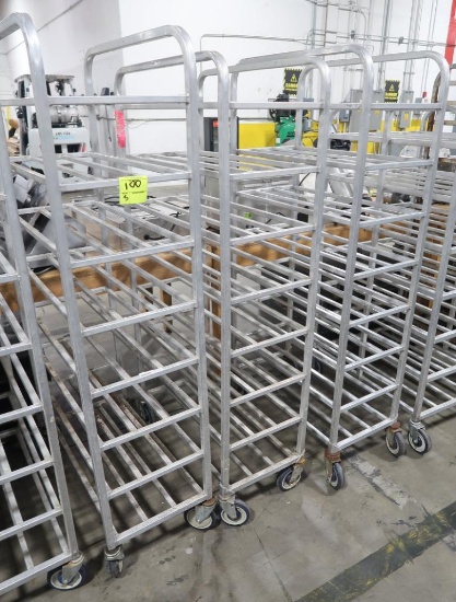 aluminum tub/tray racks