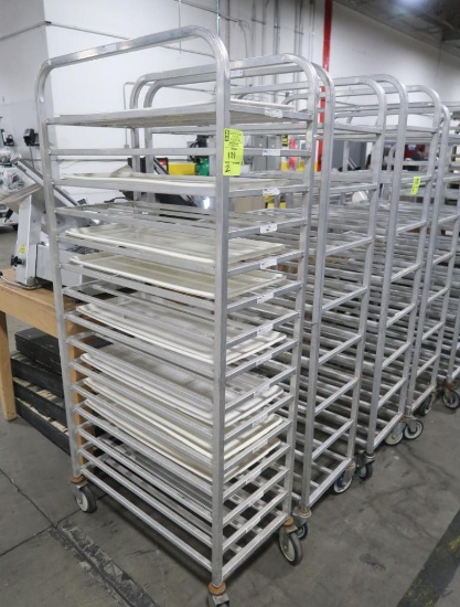 aluminum tub/tray racks