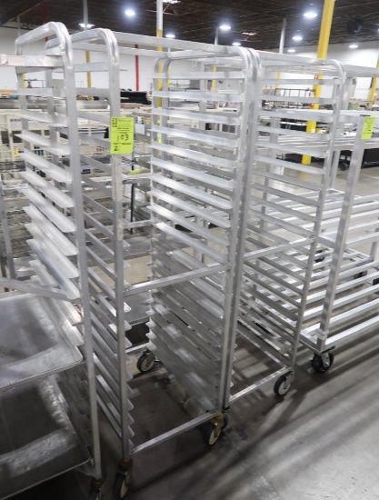 aluminum sheet pan racks