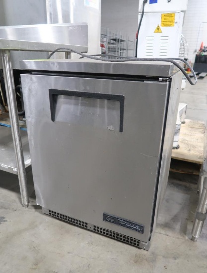 True stainless undercounter refrigerator