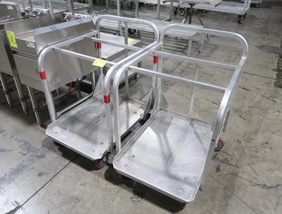 aluminum sheet pan carts
