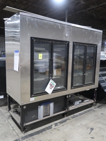 Southern Case Arts refrigerated case, self-contained