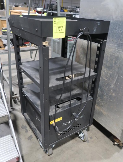 PowerCart w/ portable 120v AC power