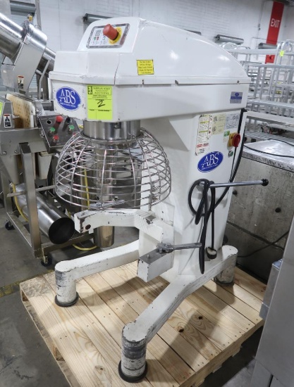 ABS 40 qt planetary mixer, w/ bowl guard