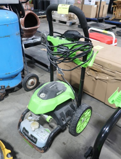Greenworks electric pressure washer