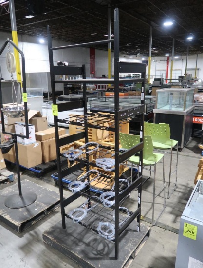 Omaha Fixture syrup rack